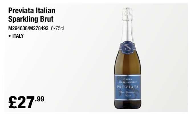 Previata Italian Sparkling Brut