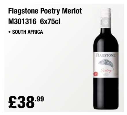 Flagstone Poetry Merlot