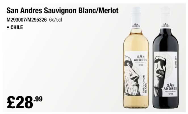 San Andres Sauvignon Blanc/Merlot