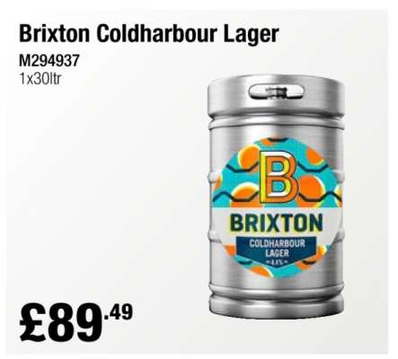 Brixton Coldharbour Lager