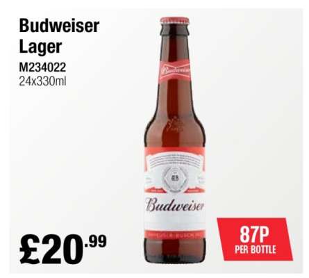 Budweiser Lager