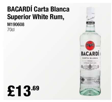 Bacardi Carta Blanca Superior White Rum