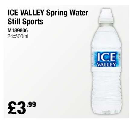 ICE VALLEY Spring Water Still Sports