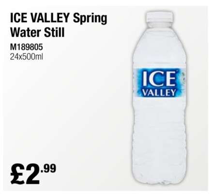 ICE VALLEY Spring Water Still