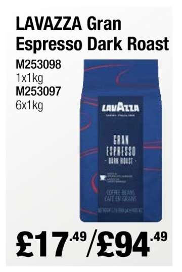 LAVAZZA Gran Espresso Dark Roast