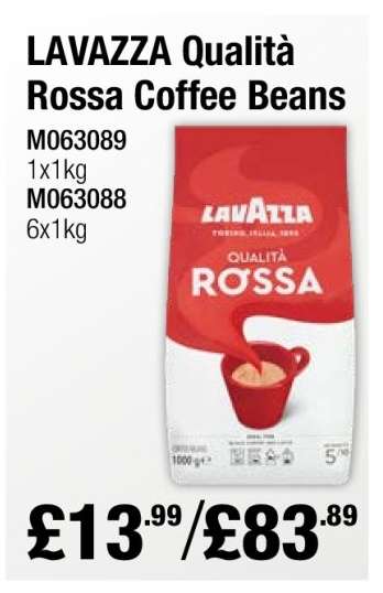 LAVAZZA Qualità Rossa Coffee Beans