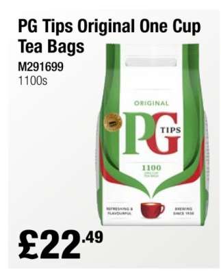 PG Tips Original One Cup Tea Bags