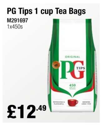 PG Tips 1 Cup Tea Bags