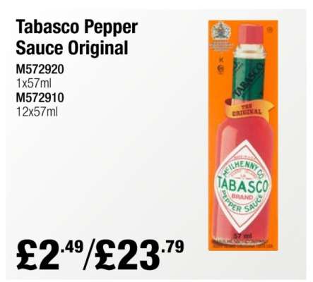 Tabasco Pepper Sauce Original
