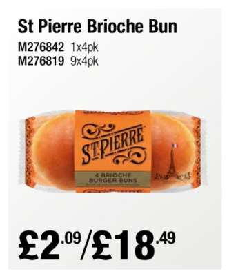St Pierre Brioche Bun