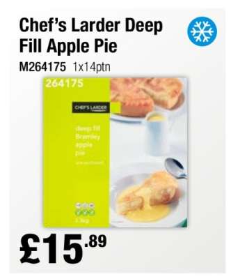 Chef’s Larder Deep Fill Apple Pie