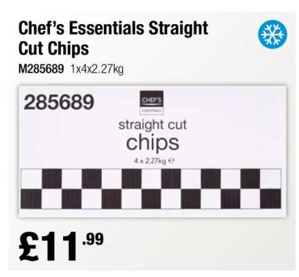 Chef’s Essentials Straight Cut Chips