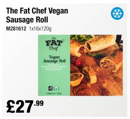 The Fat Chef Vegan Sausage Roll