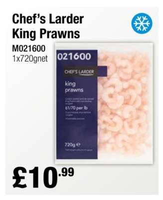 Chef’s Larder King Prawns