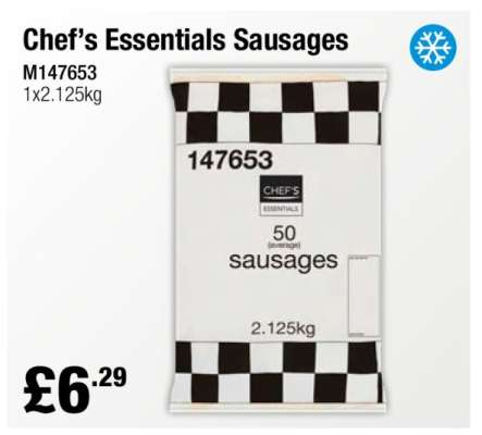 Chef’s Essentials Sausages