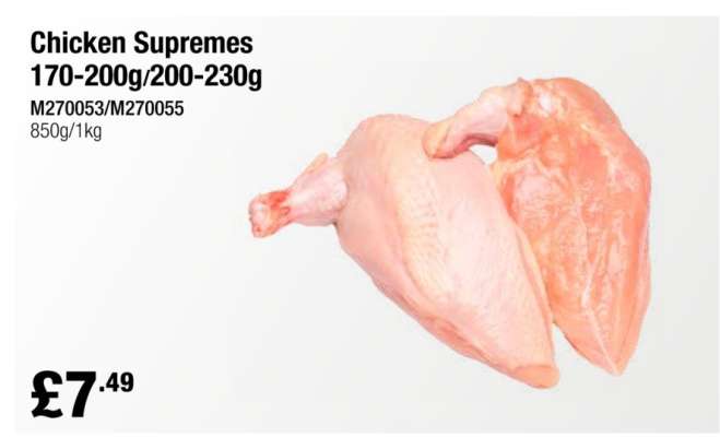 Chicken Supremes