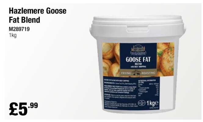 Hazlemere Goose Fat Blend