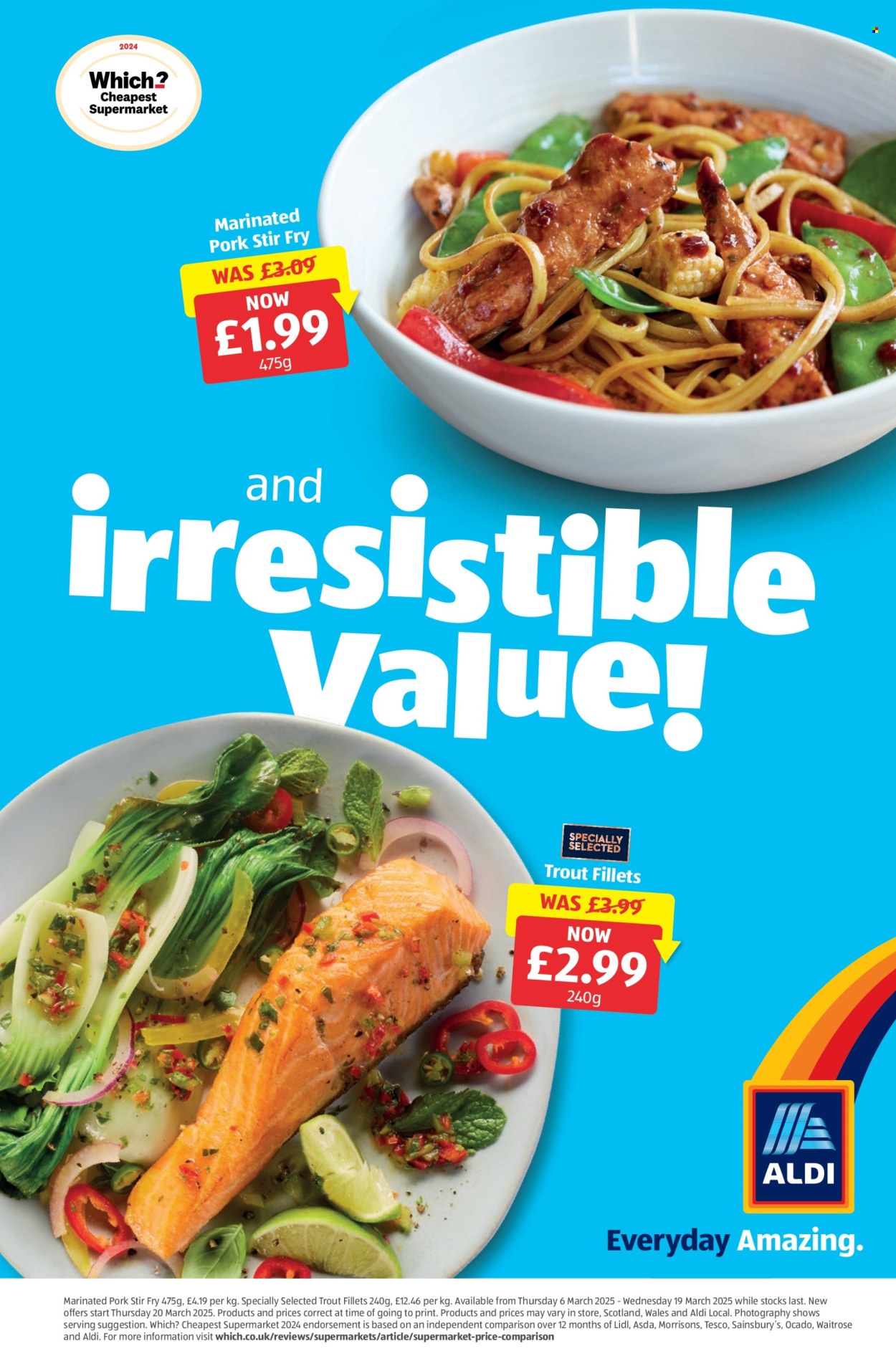 Aldi offer - 13/03/2025 - 16/03/2025. Page 1