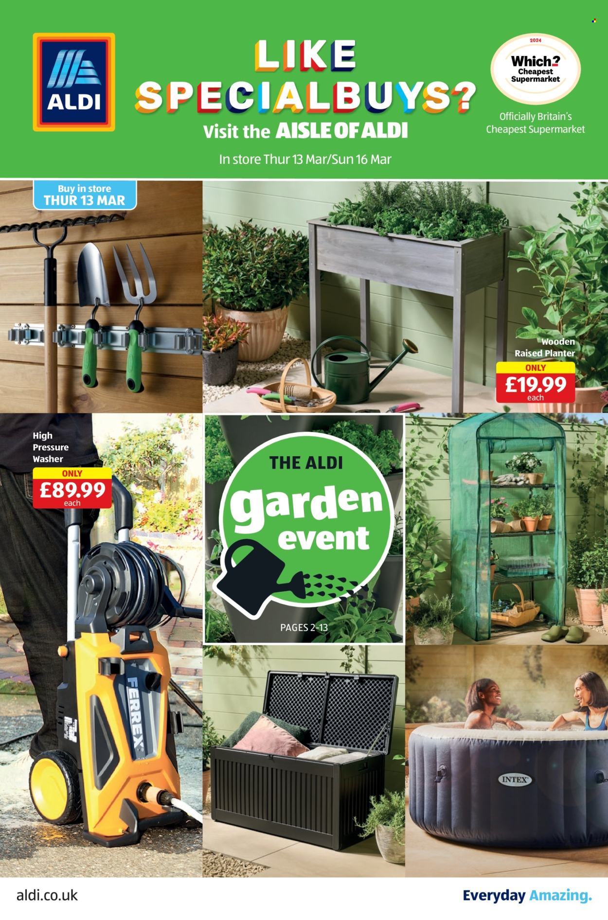 Aldi offer - 13/03/2025 - 16/03/2025. Page 1