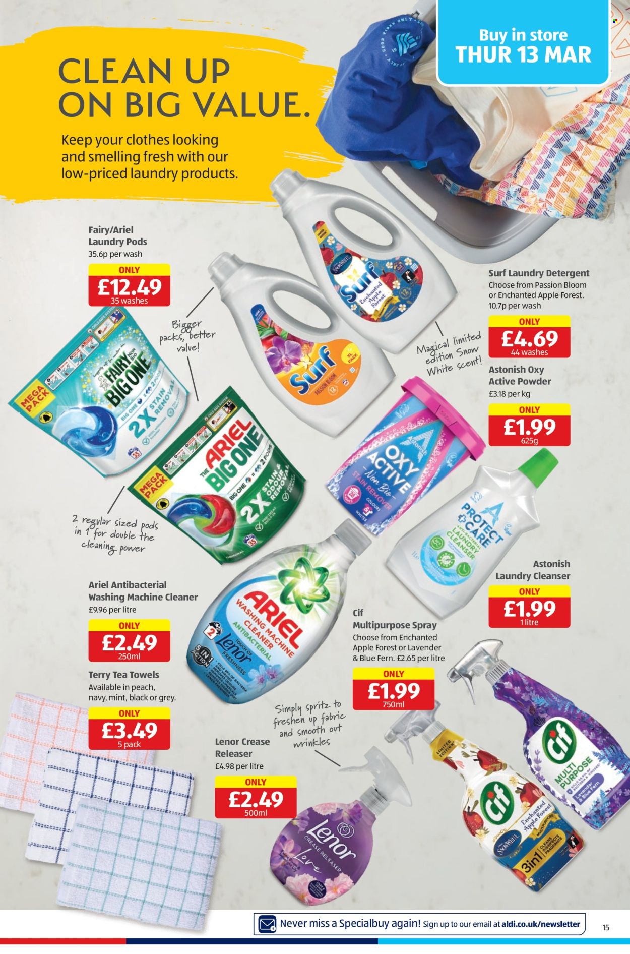 Aldi offer - 13/03/2025 - 16/03/2025. Page 1