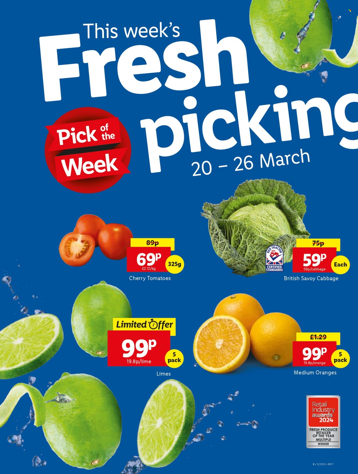 Lidl offer - 20/03/2025 - 26/03/2025. Page 1