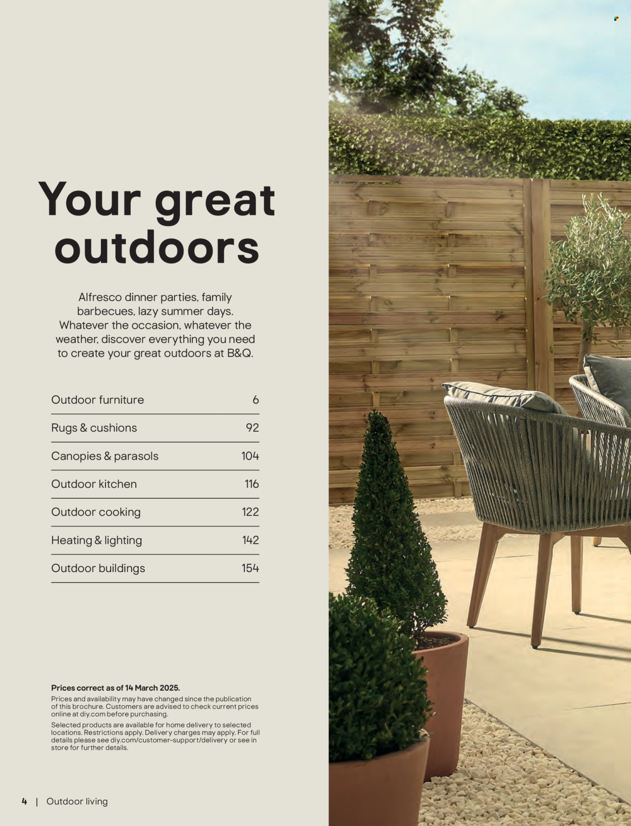 B&Q offer. Page 1