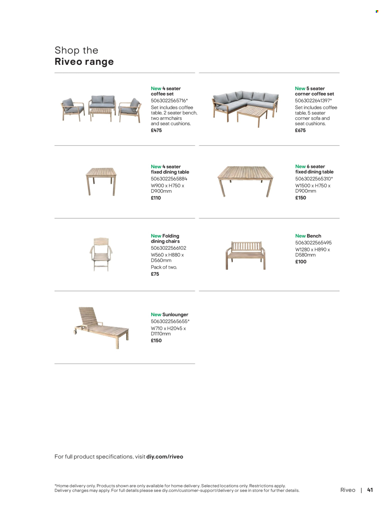 B&Q offer. Page 1