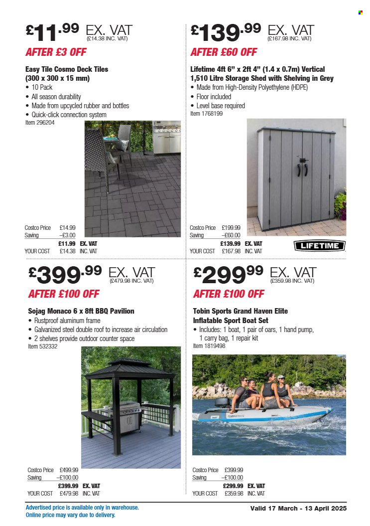 Costco offer - 17/03/2025 - 13/04/2025. Page 1