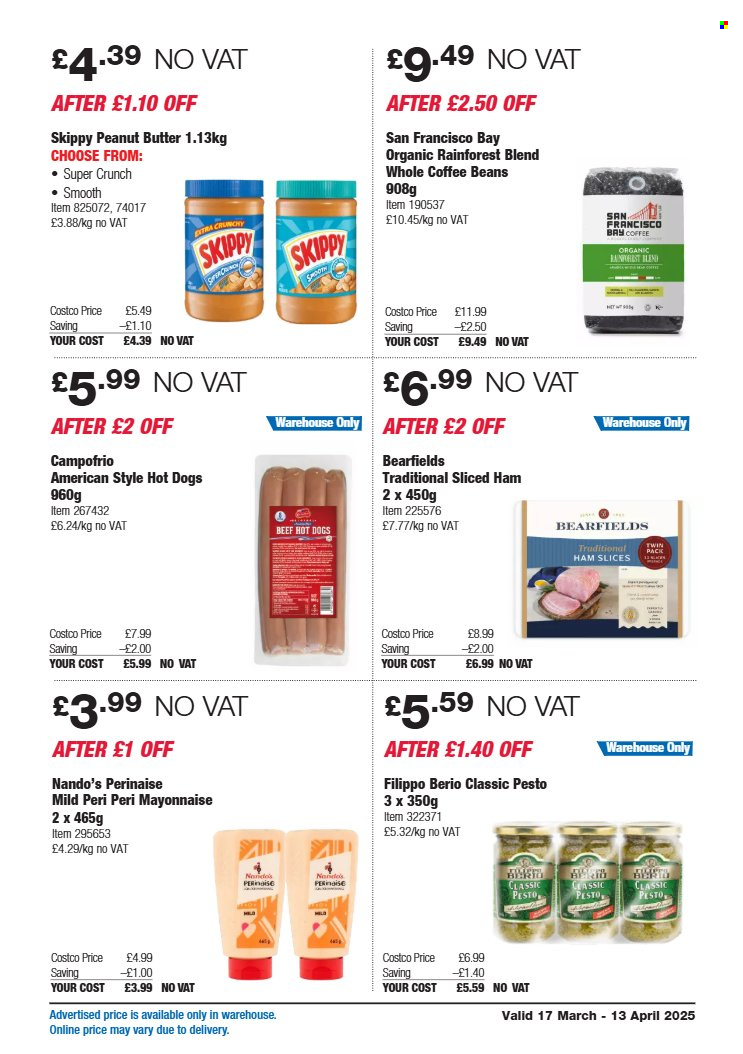 Costco offer - 17/03/2025 - 13/04/2025. Page 1