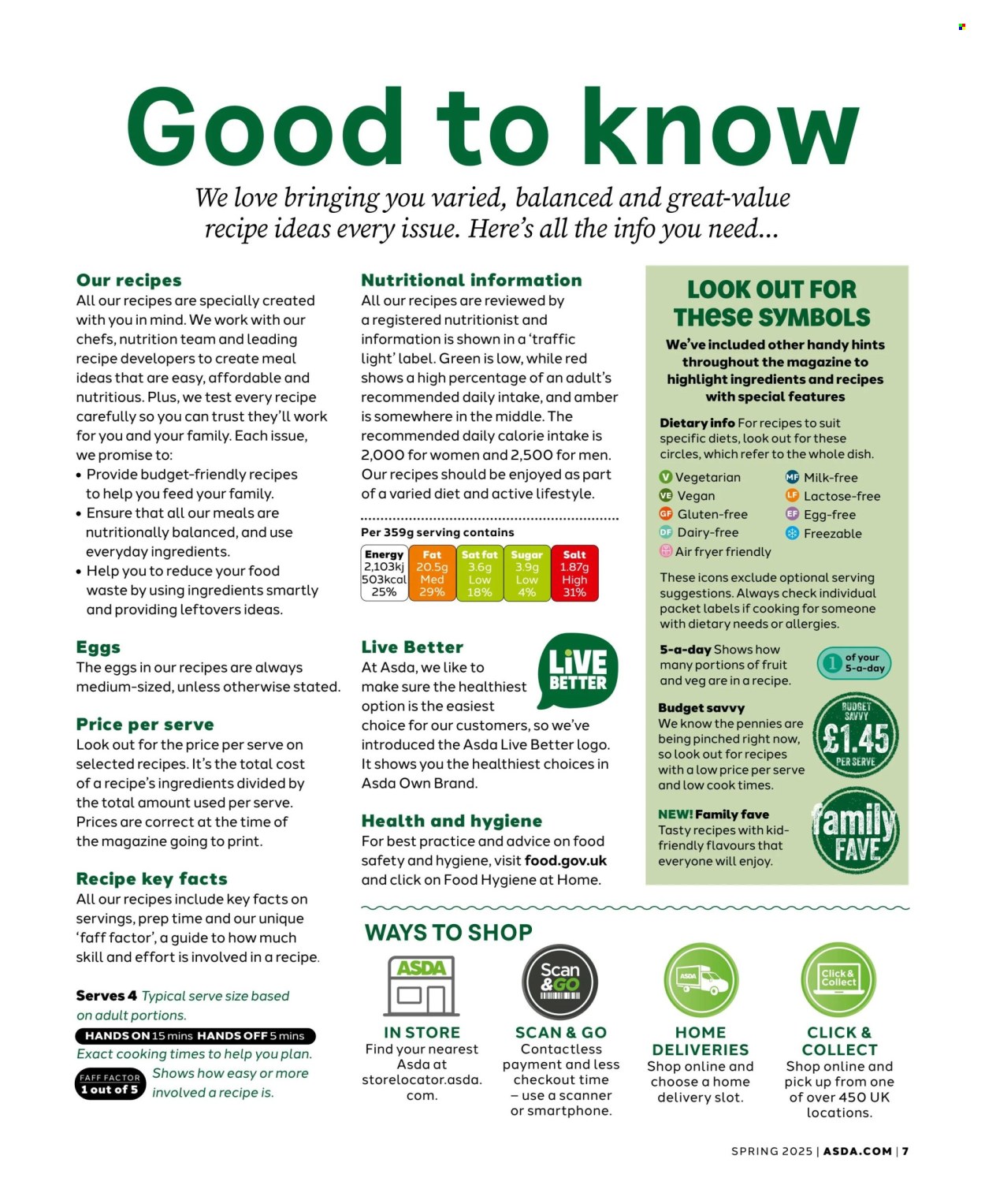 ASDA offer. Page 1