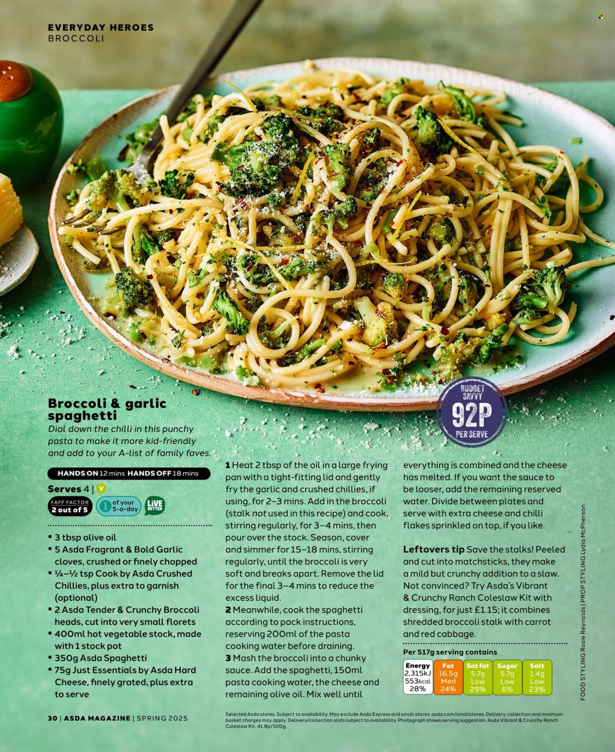 ASDA offer. Page 1