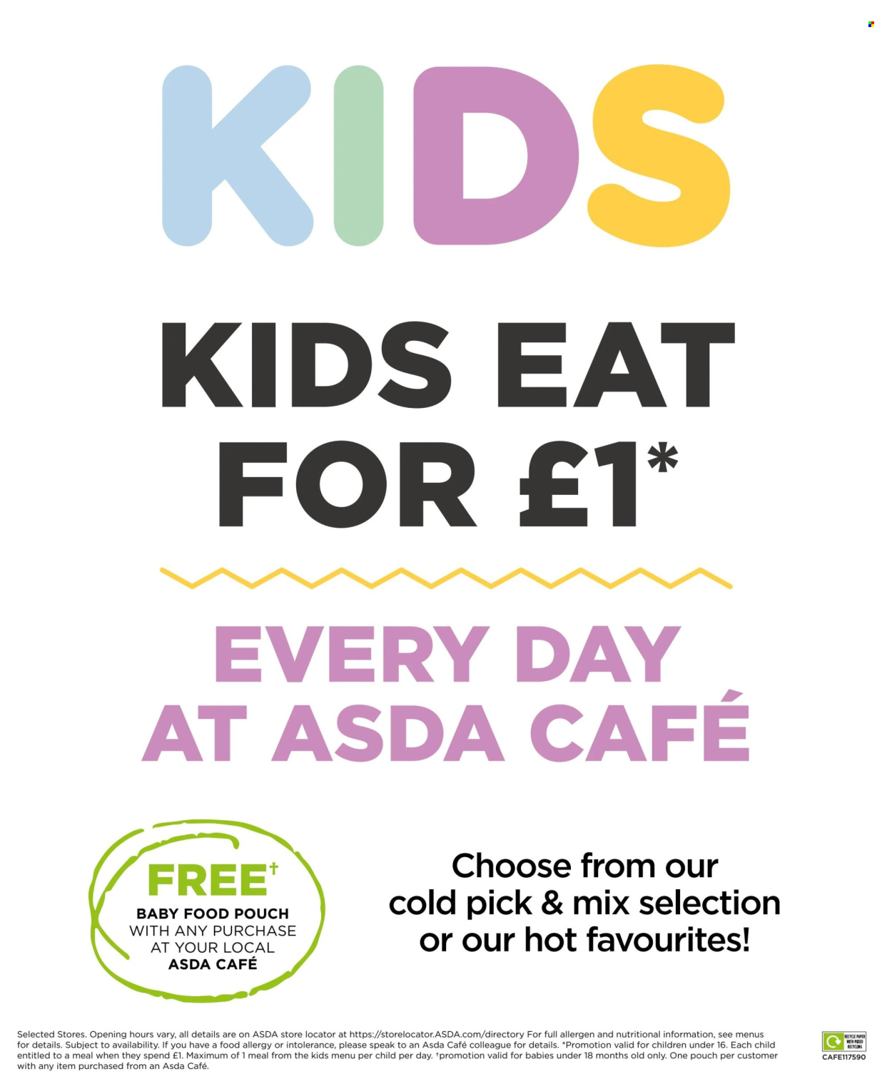 ASDA offer. Page 1