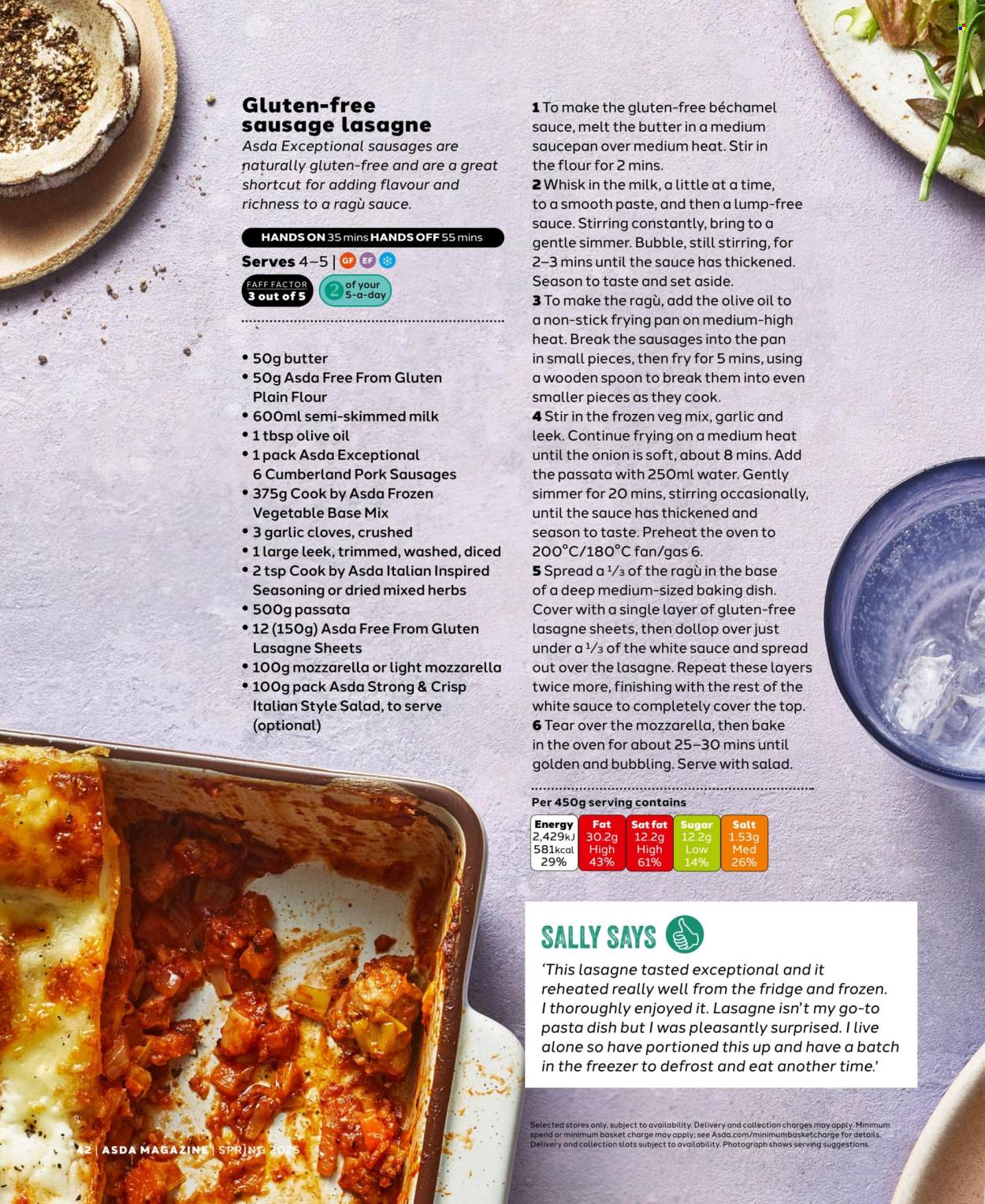 ASDA offer. Page 1