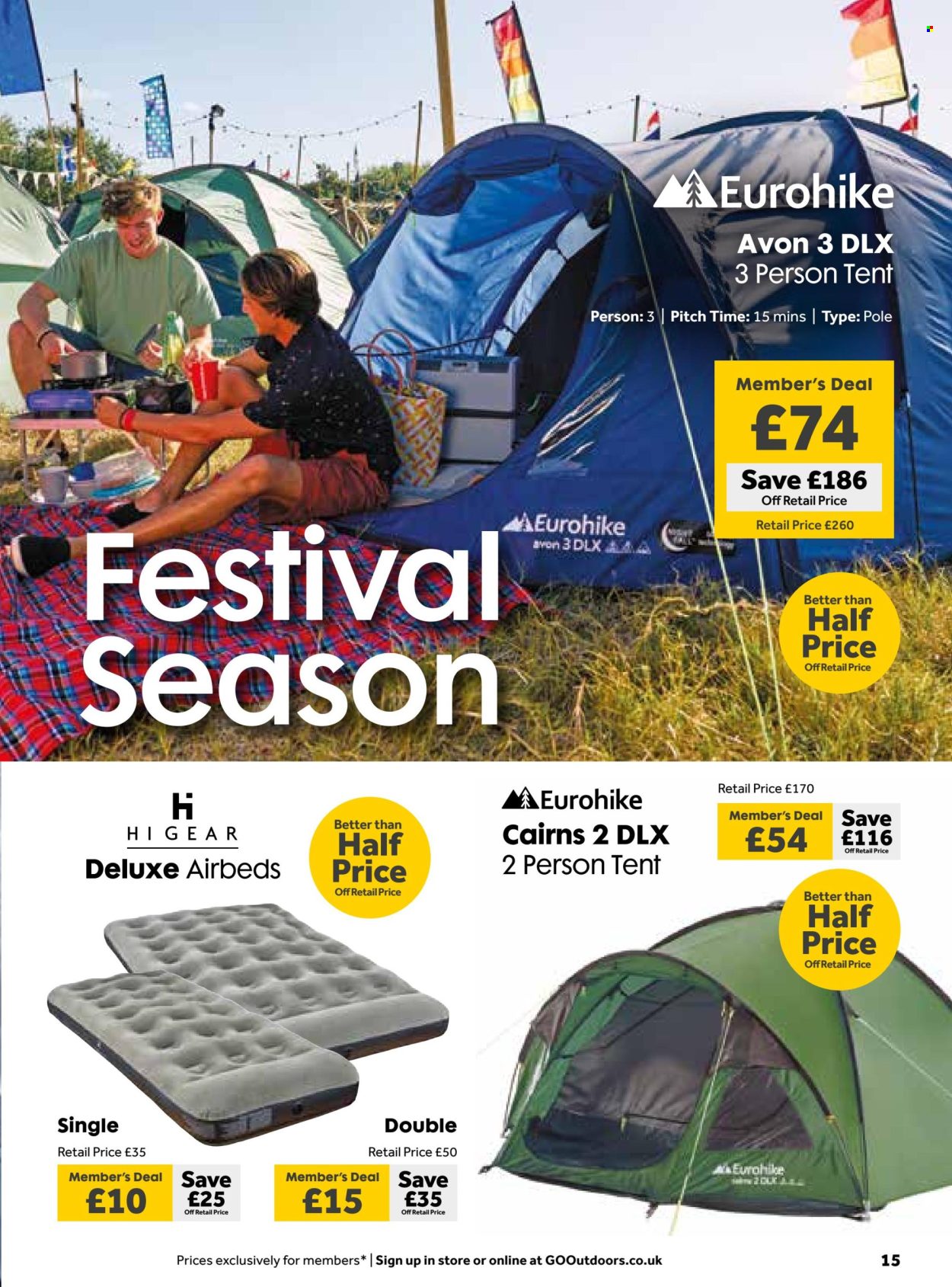 GO Outdoors offer - 11/04/2025 - 19/05/2025. Page 1