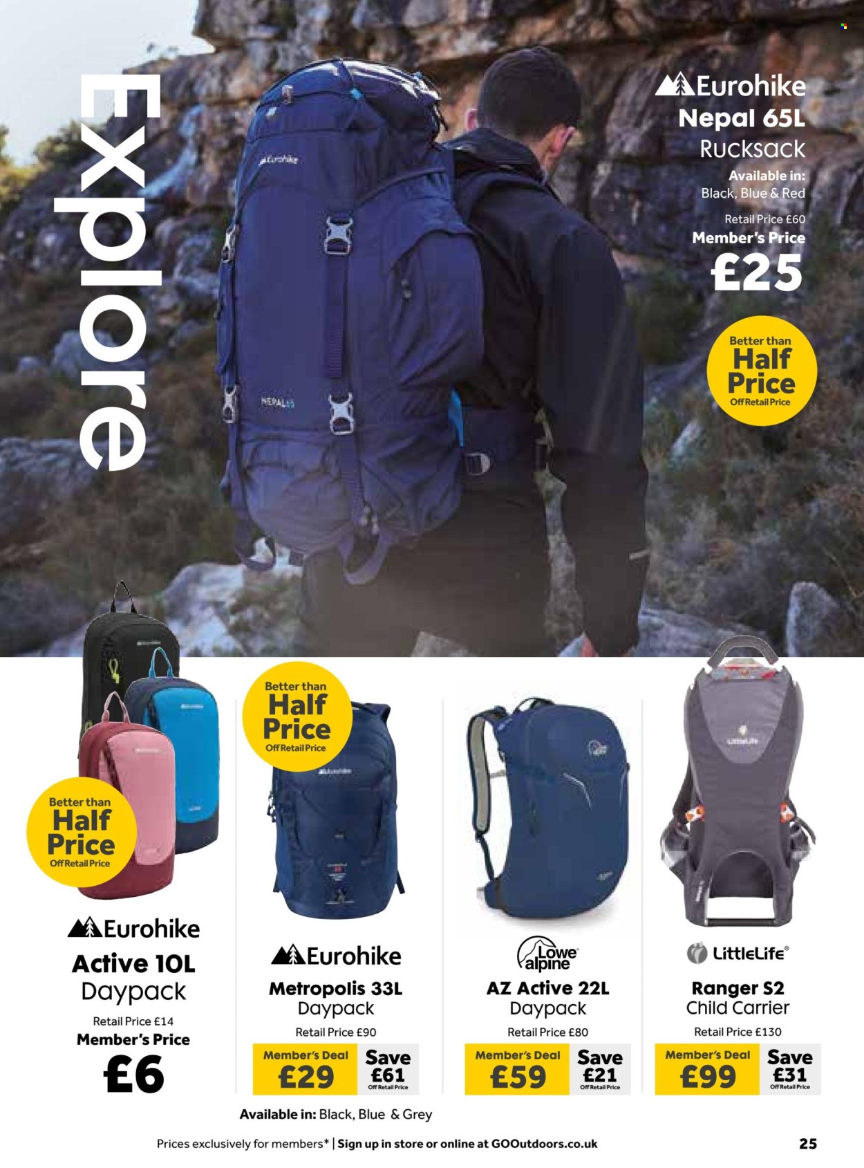 GO Outdoors offer - 11/04/2025 - 19/05/2025. Page 1