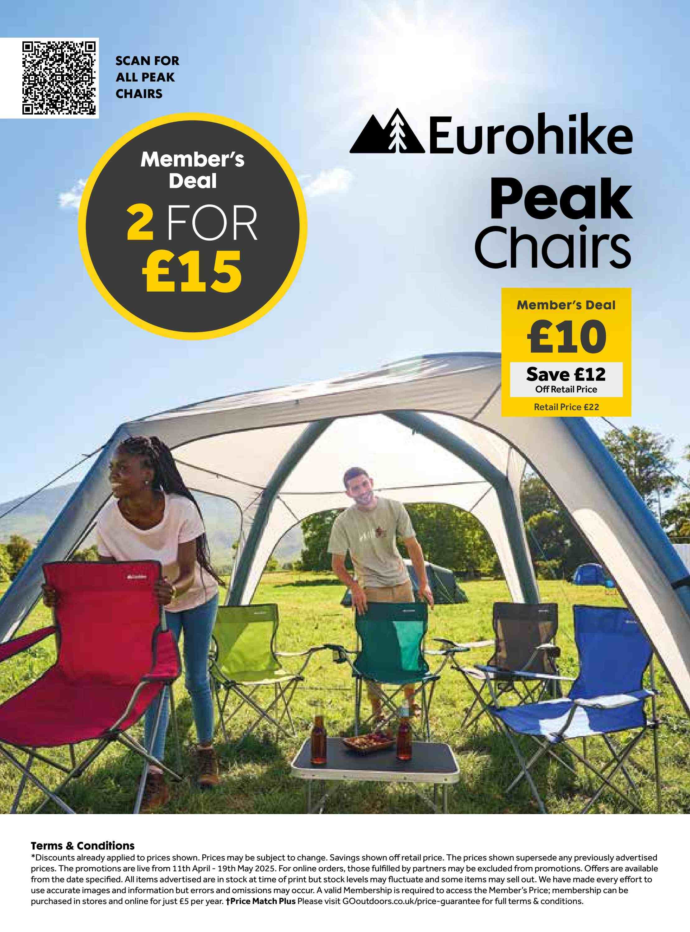 GO Outdoors offer - 11/04/2025 - 19/05/2025. Page 1