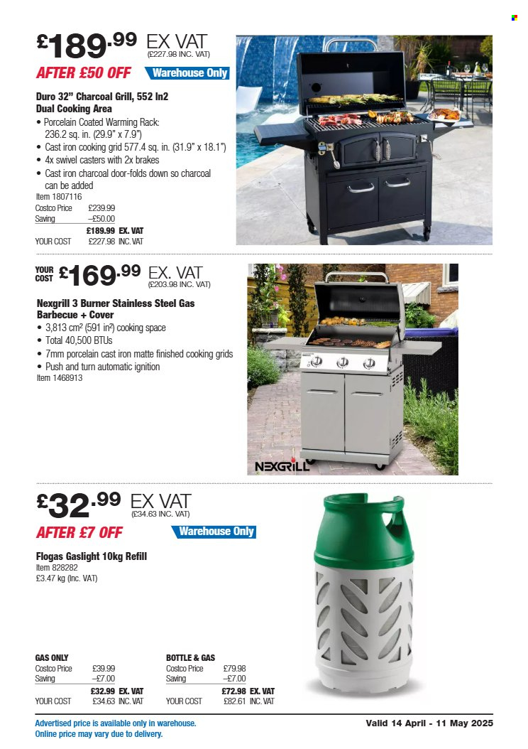 Costco offer - 14/04/2025 - 11/05/2025. Page 1