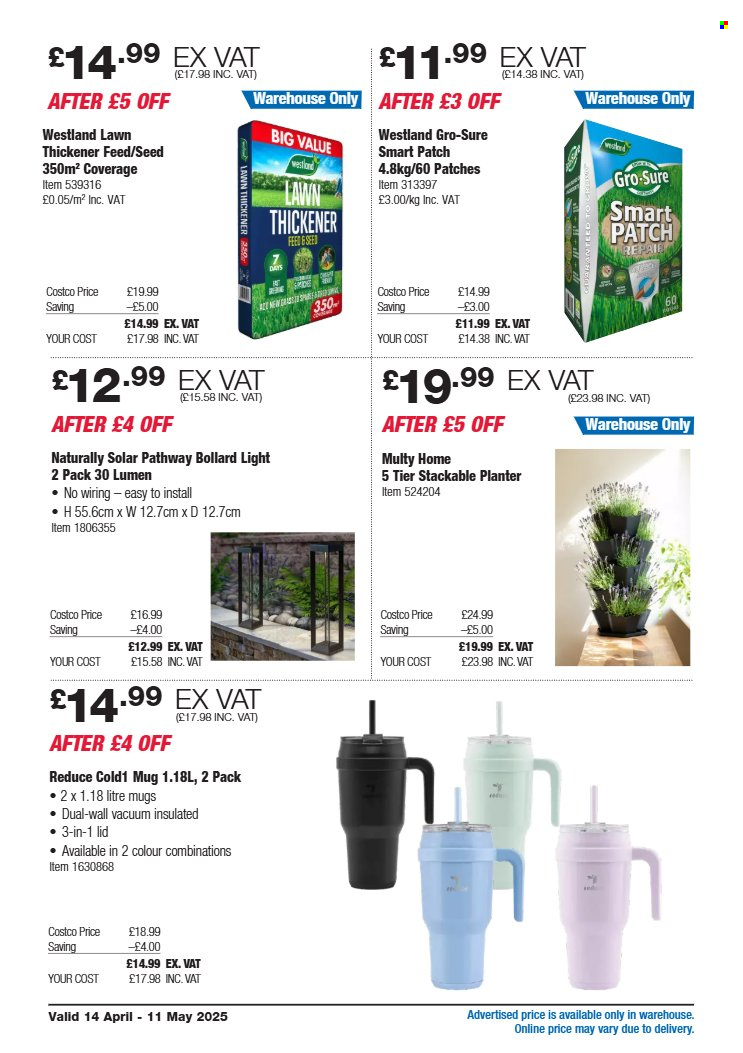 Costco offer - 14/04/2025 - 11/05/2025. Page 1