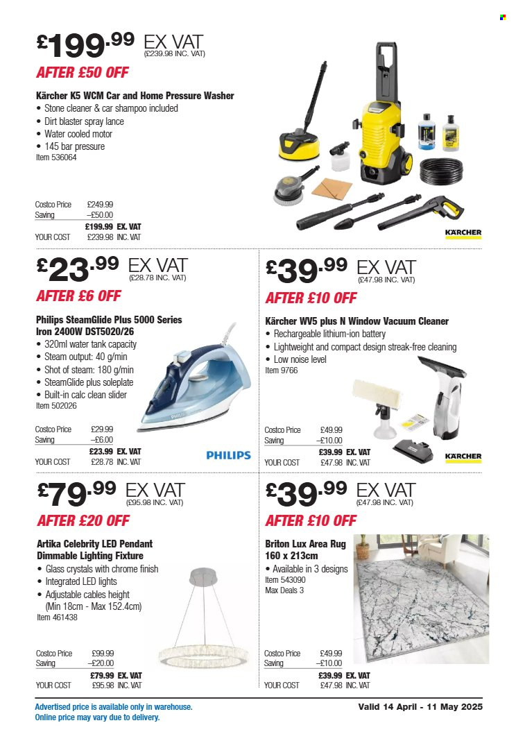 Costco offer - 14/04/2025 - 11/05/2025. Page 1