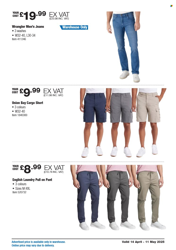 Costco offer - 14/04/2025 - 11/05/2025. Page 1