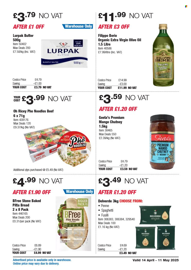Costco offer - 14/04/2025 - 11/05/2025. Page 1