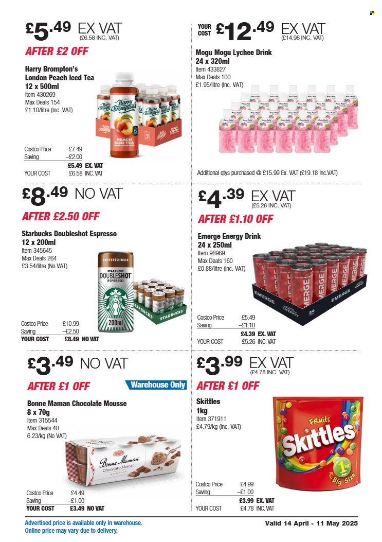 Costco offer - 14/04/2025 - 11/05/2025. Page 1