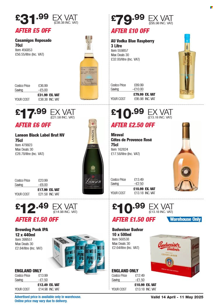Costco offer - 14/04/2025 - 11/05/2025. Page 1