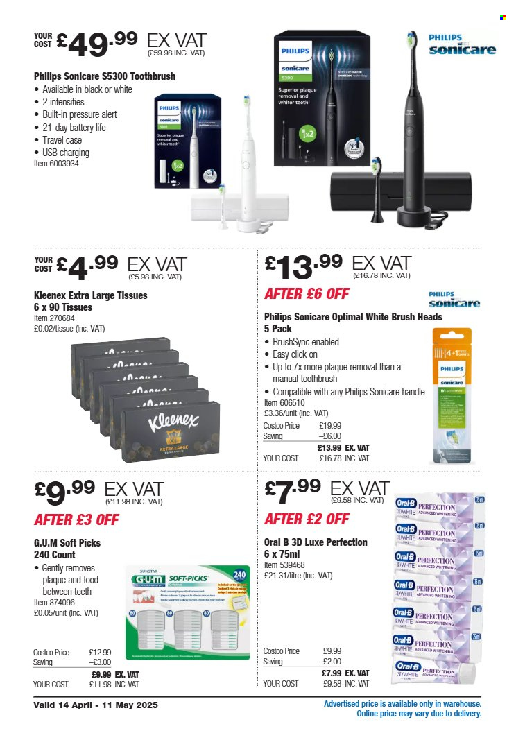 Costco offer - 14/04/2025 - 11/05/2025. Page 1