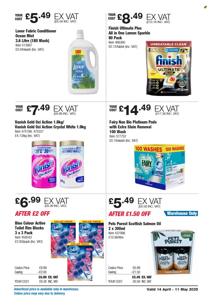 Costco offer - 14/04/2025 - 11/05/2025. Page 1