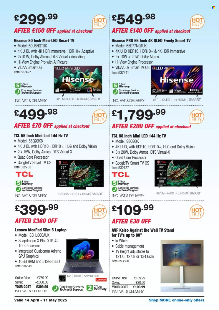 Costco offer - 14/04/2025 - 11/05/2025. Page 1