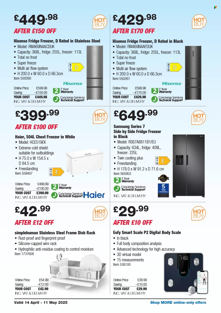 Costco offer - 14/04/2025 - 11/05/2025. Page 1