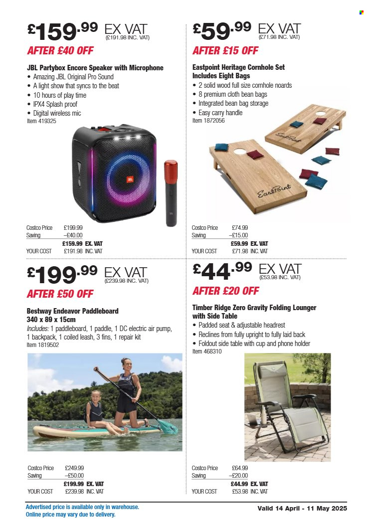 Costco offer - 14/04/2025 - 11/05/2025. Page 1