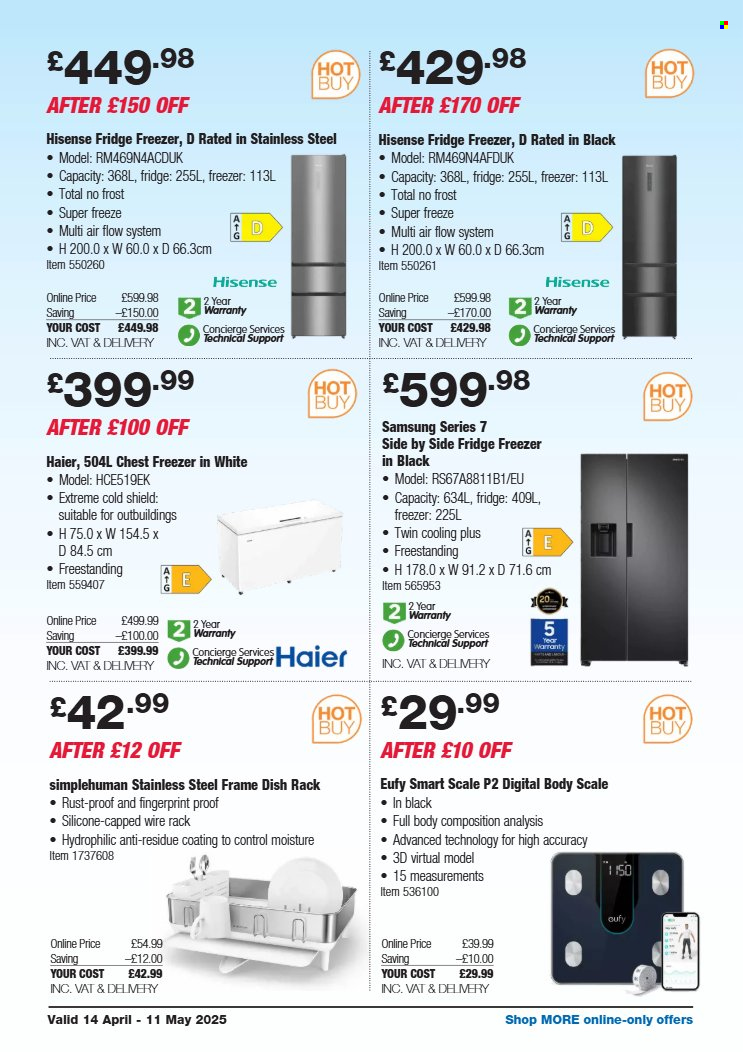 Costco offer - 14/04/2025 - 11/05/2025. Page 1