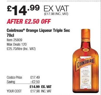 Cointreau® Orange Liqueur Triple Sec 70cl